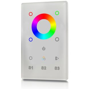 welegance rgbw z1 rf wifi wireless touch panel 1 zona america 503 bianco en