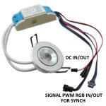 frt rgb 3w faretti incasso