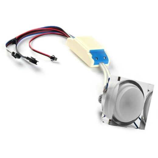 frt rgb 3w q recessed ceiling spotlight led 3 watts pwm 12 24 volts