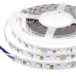 str rgbw 14w 24v smd 5050 5 metros 60 led tira 15 vatios pwm 24 voltios