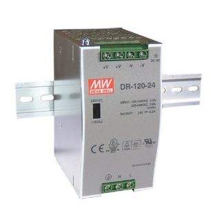 dr 120 x vatios fuente poder driver 12 24 voltios mean din