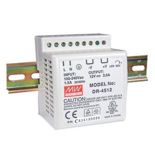 dr 45 x vatios fuente poder driver 12 24 voltios mean din