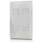 welegance z2 rf rgbw led systems touch panel dimmer muro 2 zone 503 america mexico bianco