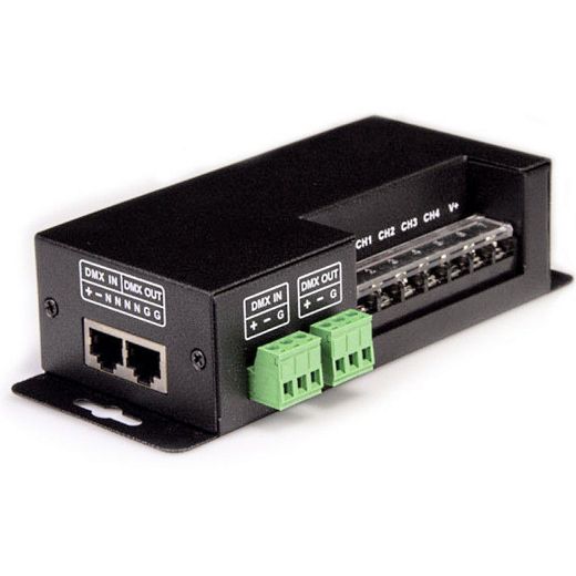 dmx512 pwm rgbw 4x6a centraline economiche