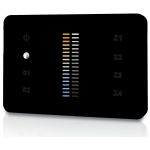welegance tek dimm cct z4 dmx dimmer rgbw led systems touch panel muro 4 zone 503 italia nero es