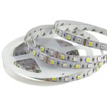 str rgbw 14w 24v smd 5050 5 metros 60 led tira 15 vatios pwm 24 voltios
