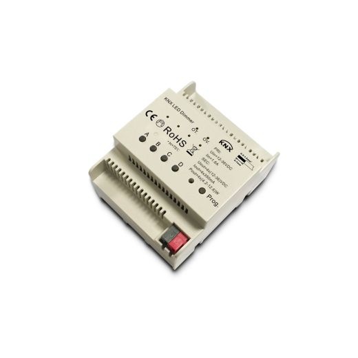 cntr rgbw knx 350 din centraline elegance dimmer cct