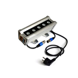 ww rgb 15w dmx wallwasher 30 centimetri illuminazione parete muro dmx512 15 watt es