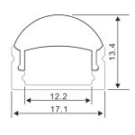 al 171 134 e accessori profili alluminio esterni