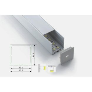 al 352 349 e accessori profili alluminio esterni