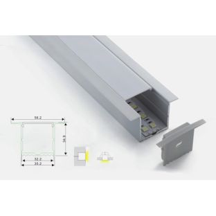 al 352 349 r accessori profili alluminio incasso