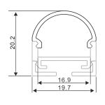 al 197 202 e accessori profili alluminio esterni