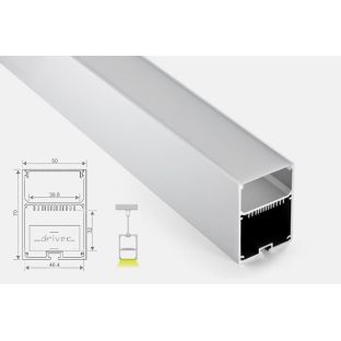 al 50 70 s accessori profili alluminio sospensione