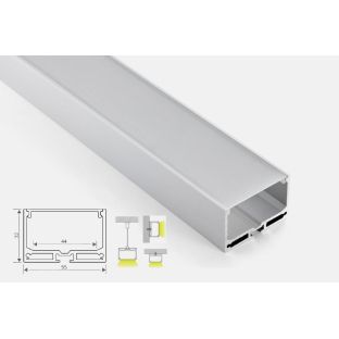 al 55 32 s accessori profili alluminio sospensione