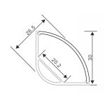 al 30 a1 accessori profili alluminio angolari