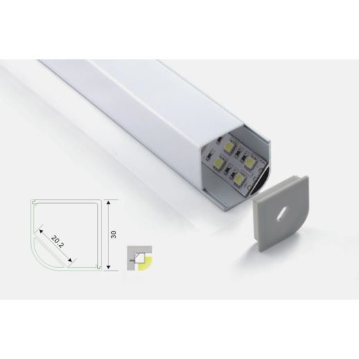 al 30 a2 accessori profili alluminio angolari