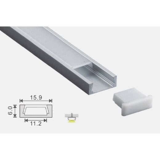 al 159 6 e accessori profili alluminio esterni