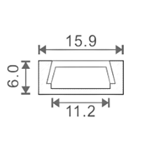 al 159 6 e accessori profili alluminio esterni