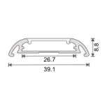 al 391 88 e accessori profili alluminio esterni