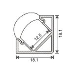 al 181 accessori profili alluminio angolari
