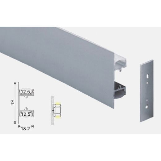 al 182 49 e accessori profili alluminio esterni