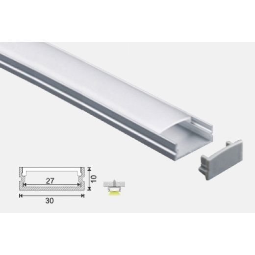 al 30 10 e accessori profili alluminio esterni