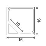 al 16 a2 accessori profili alluminio angolari