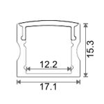 al 171 153 e accessori profili alluminio esterni