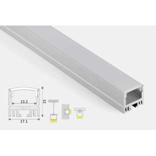 al 171 15 s accessori profili alluminio sospensione