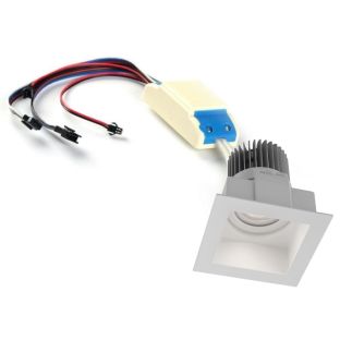 frt rgbw 8w m elegance mini micro recessed spot light artemide led dimmable rgbw 5 10 watt square lacquered white modern design chromatic effects chromotherapy