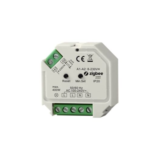 cntr push dimm 400w ac zigbee centraline elegance dimmer
