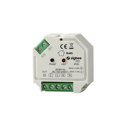 cntr push sw 1000w ac m zigbee centraline elegance dimmer